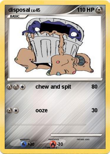 Pokemon disposal