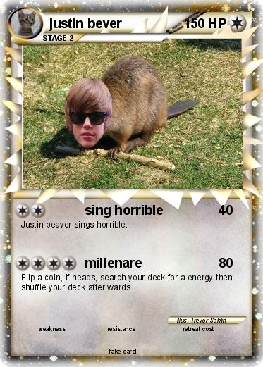 Pokemon justin bever