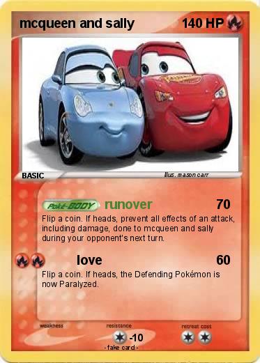 Pokemon mcqueen and sally