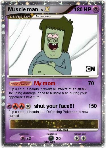 Pokemon Muscle man