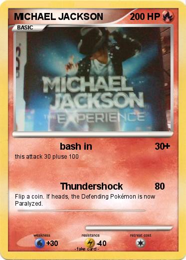 Pokemon MICHAEL JACKSON