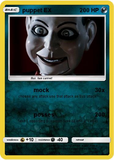 Pokemon puppet EX