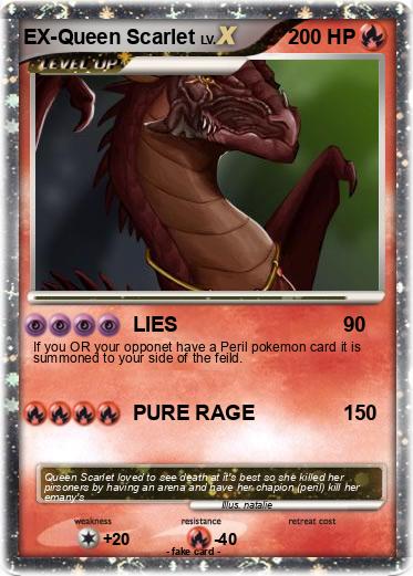 Pokemon EX-Queen Scarlet