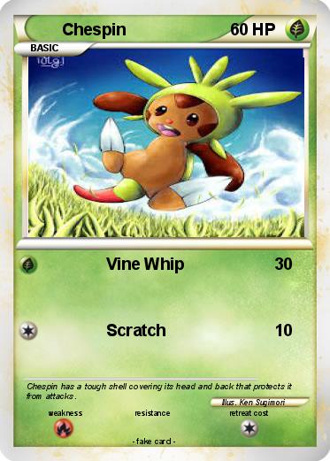 Pokemon Chespin