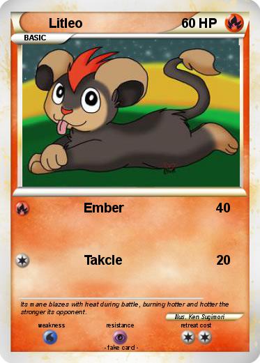 Pokemon Litleo