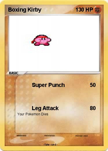 Pokemon Boxing Kirby