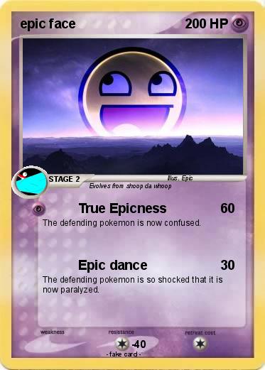 Pokemon epic face