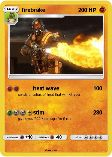 Pokemon firebrake