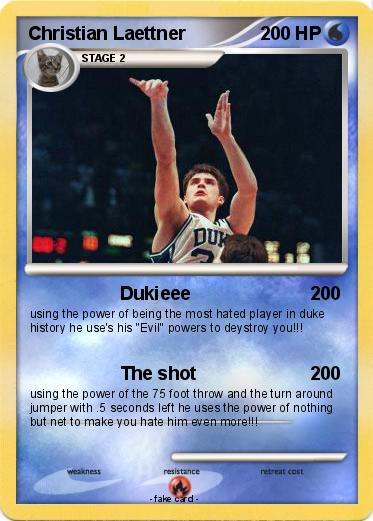 Pokemon Christian Laettner