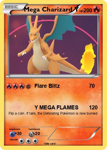 Pokemon Mega Charizard Y