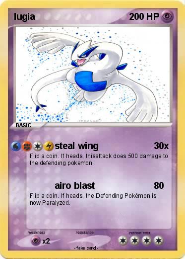 Pokemon lugia