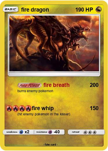 Pokemon fire dragon