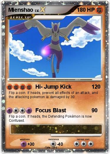 Pokemon Mienshao