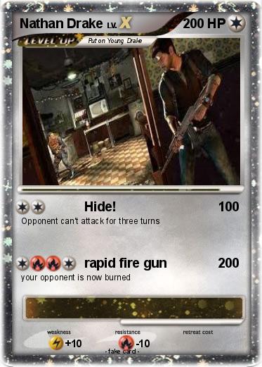 Pokemon Nathan Drake