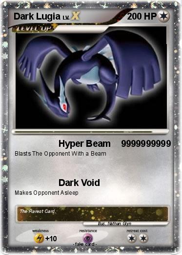Pokemon Dark Lugia
