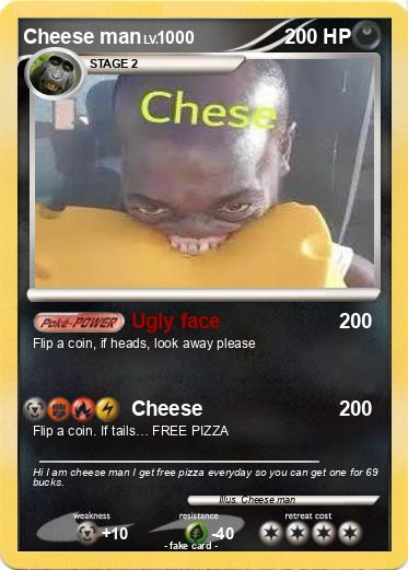 Pokemon Cheese man