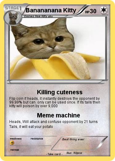 Pokemon Banananana Kitty