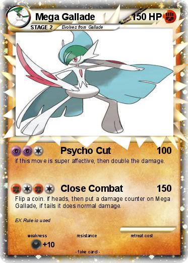 Pokemon Mega Gallade