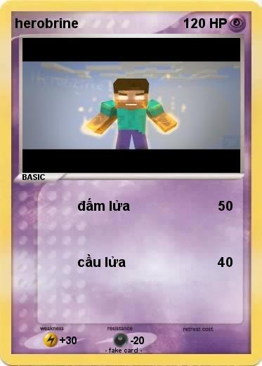 Pokemon herobrine