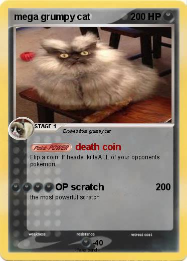 Pokemon mega grumpy cat