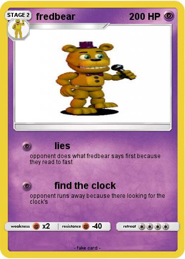 Pokemon fredbear