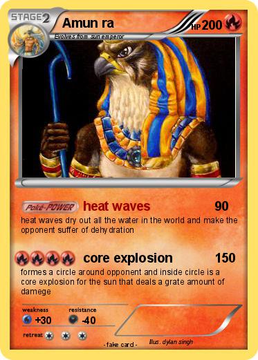 Pokemon Amun ra