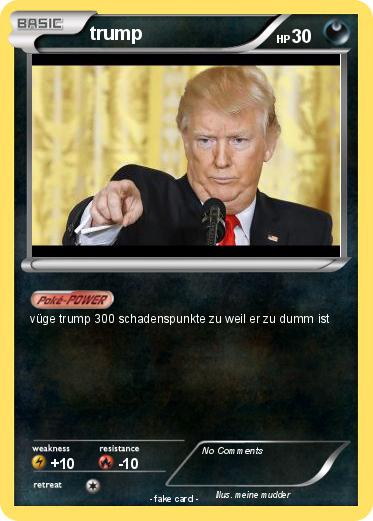 Pokemon trump