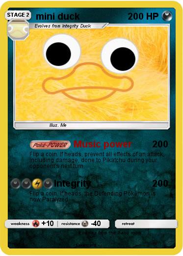 Pokemon mini duck