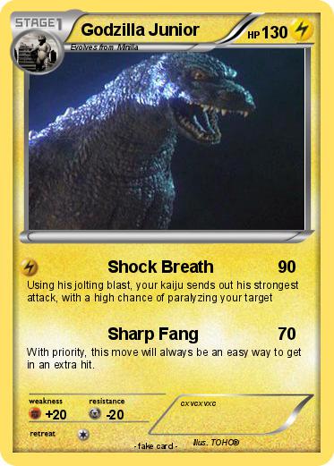 Pokemon Godzilla Junior