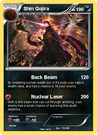 Pokemon Shin Gojira Pokemon Shin Gojira