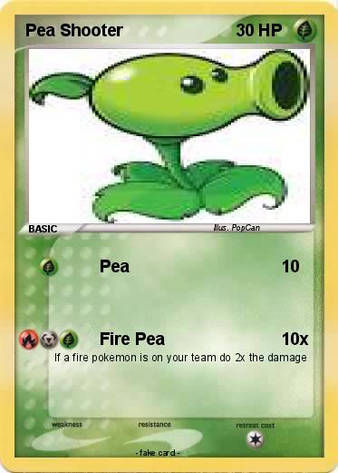 Pokemon Pea Shooter