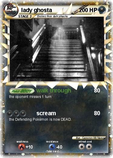 Pokemon lady ghosta