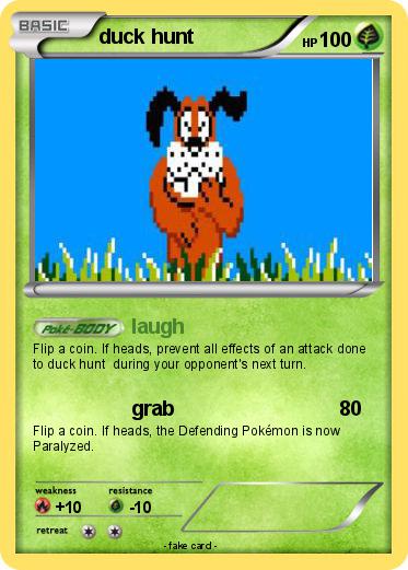 Pokemon duck hunt