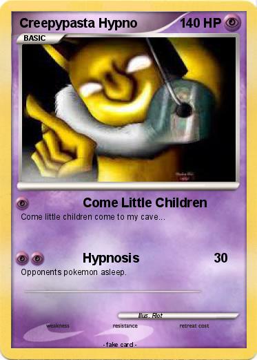 Pokemon Creepypasta Hypno