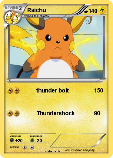 Pokemon Raichu