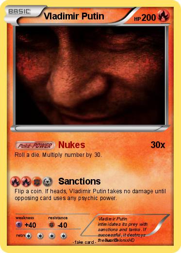 Pokemon Vladimir Putin