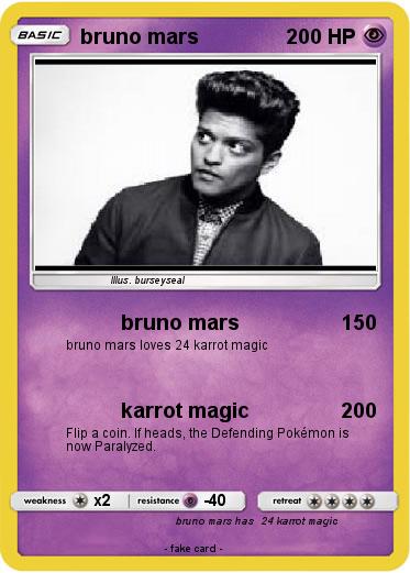 Pokemon bruno mars