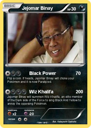 Pokemon Jejomar Binay