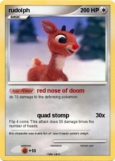 Pokemon rudolph