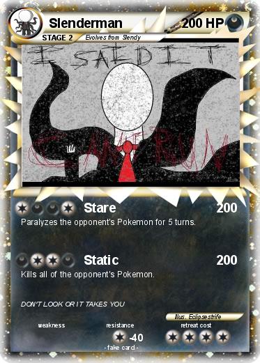 Pokemon Slenderman