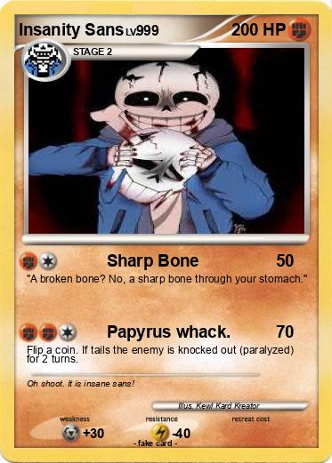 Pokemon Insanity Sans