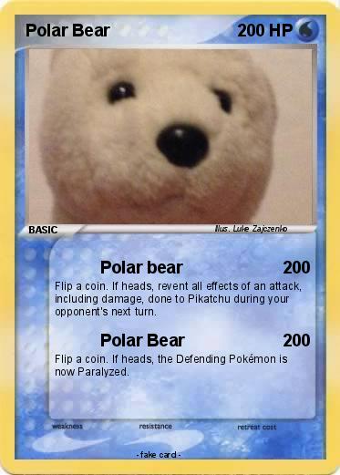 Pokemon Polar Bear
