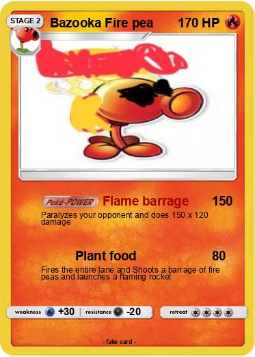 Pokemon Bazooka Fire pea