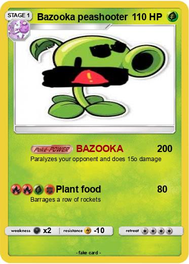 Pokemon Bazooka peashooter
