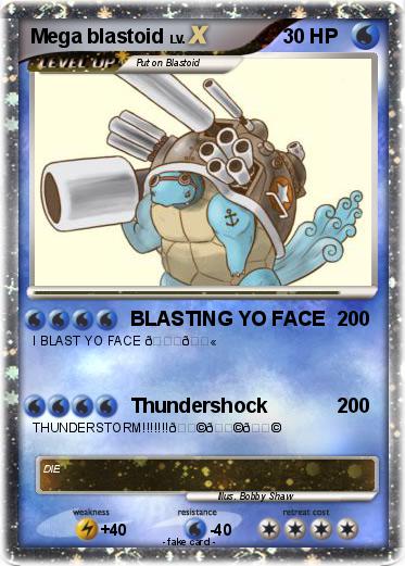 Pokemon Mega blastoid