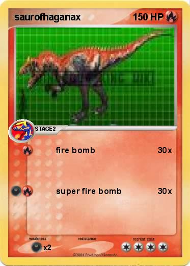 Pokemon saurofhaganax