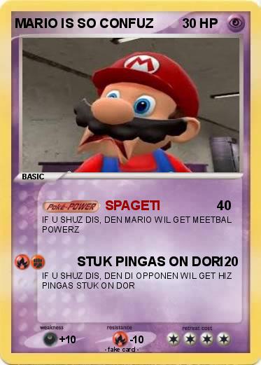 Pokemon MARIO IS SO CONFUZ