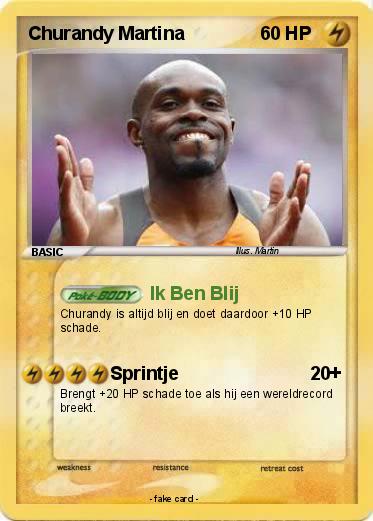 Pokemon Churandy Martina