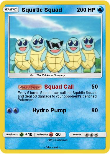 Pokemon Squirtle Squad
