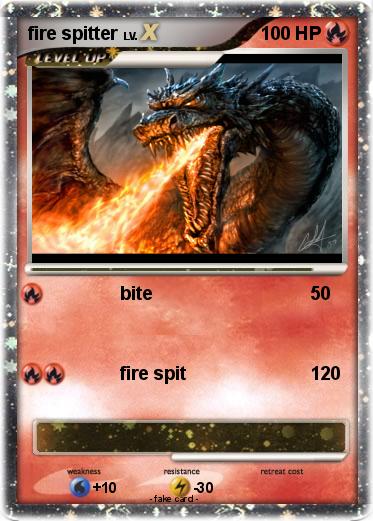 Pokemon fire spitter